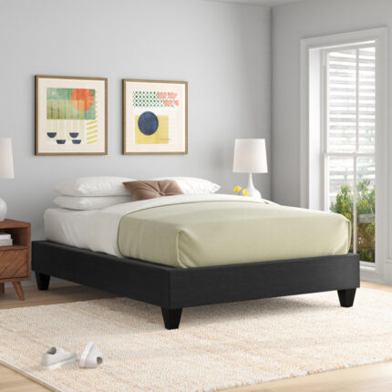 Amero Upholstered Bed - Chic Decora