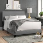 Fernand Upholstered Standard Bed - Chic Decora