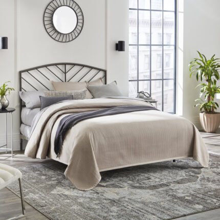 Amiayah Metal Open-Frame Bed - Chic Decora