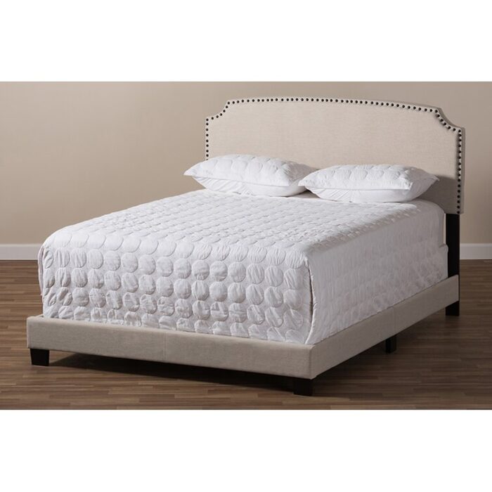 Amick Upholstered Platform Bed - Chic Decora