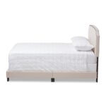 Amick Upholstered Platform Bed - Chic Decora