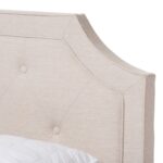 Amidon Upholstered Standard Bed - Chic Decora