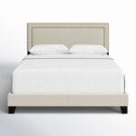 Amilia Upholstered Standard Bed - Chic Decora