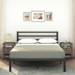 Anacaren Metal Open-Frame Bed - Chic Decora