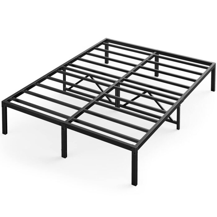 Analily Metal Open Frame Bed, Storage Bed for Bedroom - Chic Decora