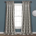 Anchor Polyester Room Darkening Curtain Pair (Set of 2) - Chic Decora