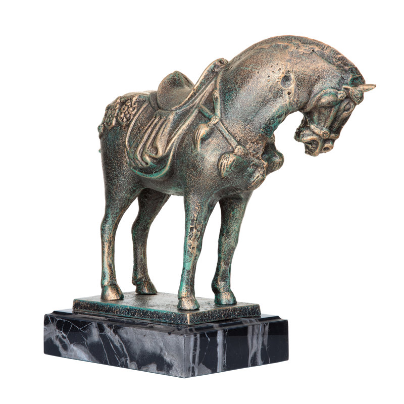 Ancient Tang Horse Iron Figurine - Chic Decora