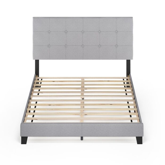 Anding Upholstered Bed - Chic Decora