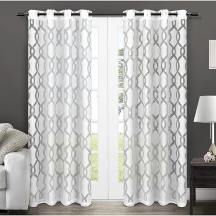 Abdul-Sami Polyester Blackout Curtain Pair (Set of 2) - Chic Decora