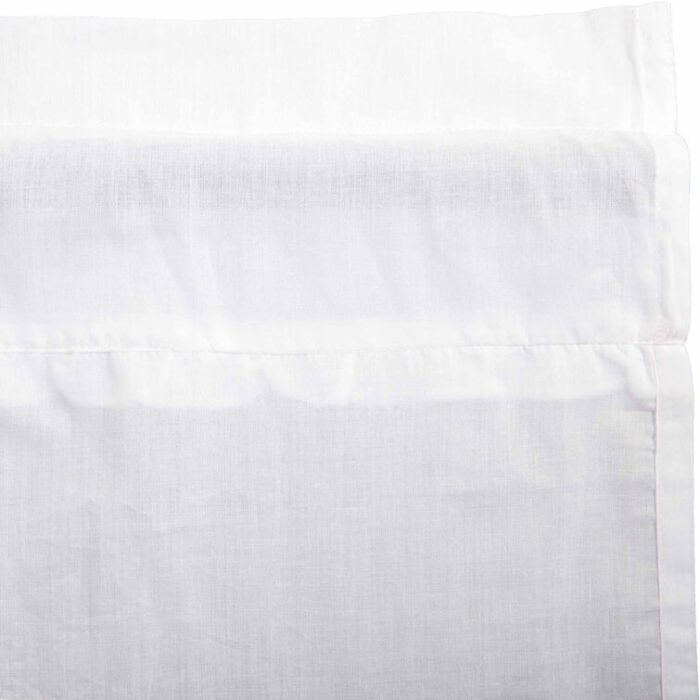 Andrade Cotton Sheer Curtain Pair (Set of 2) - Chic Decora