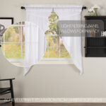 Andrade Cotton Sheer Curtain Pair (Set of 2) - Chic Decora