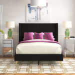 Andretta Upholstered Wingback Bed - Chic Decora