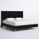 Andretta Upholstered Wingback Bed - Chic Decora