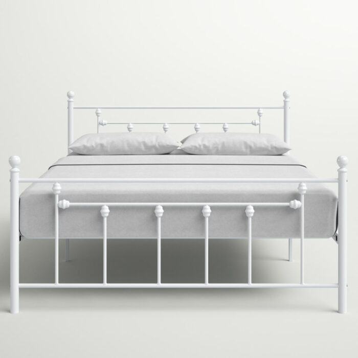 Angela Metal Spindle Bed - Chic Decora