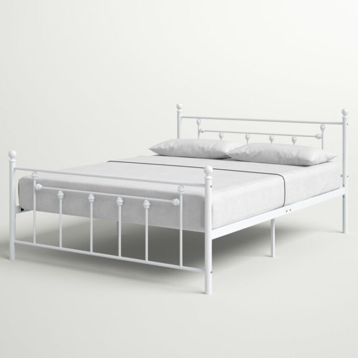 Angela Metal Spindle Bed - Chic Decora