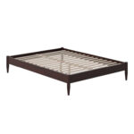 Anitia Modern Solid Wood Platform Bed Frame - Chic Decora