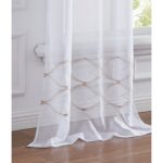 Ankrum Polyester Sheer Curtain Pair (Set of 2) - Chic Decora