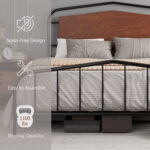 Anshika Platform Bed - Chic Decora