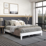 Antolic Solid Wood Platform Bed - Chic Decora