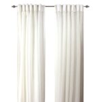 Aonan Solid Semi-Sheer Wanda Pleat Curtain Panels (Set of 2) - Chic Decora