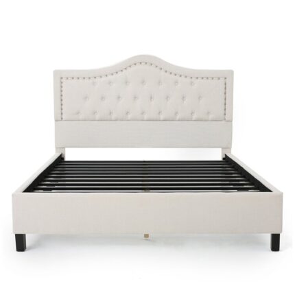 Apollonio Upholstered Standard Bed - Chic Decora