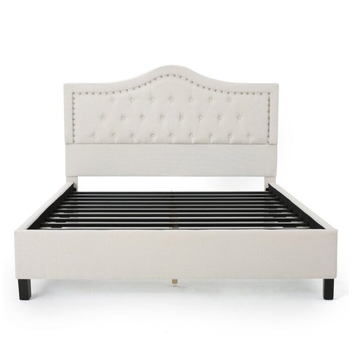 Apollonio Upholstered Standard Bed - Chic Decora