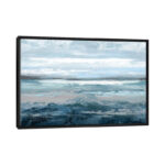 Aqua In Motion by Jake Messina – Gallery – Wrapped Canvas Giclee Print - Chic Decora