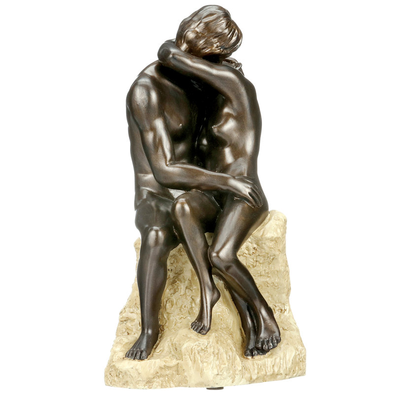 Aquirre The Kiss Rodin Figurine - Chic Decora