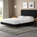 Timaeus Upholstered Standard Bed - Chic Decora