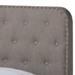 Ardos Upholstered Standard Bed - Chic Decora