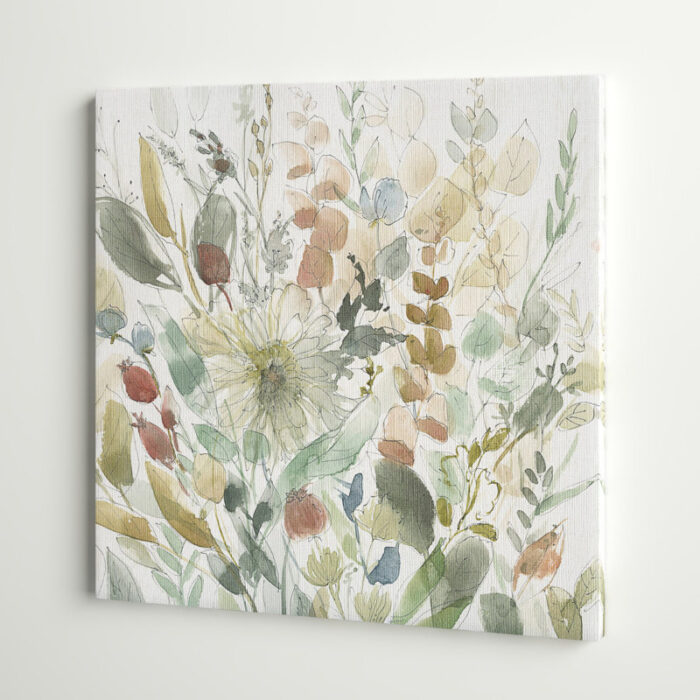 Areiona ” Linen Wildflower Garden “ - Chic Decora