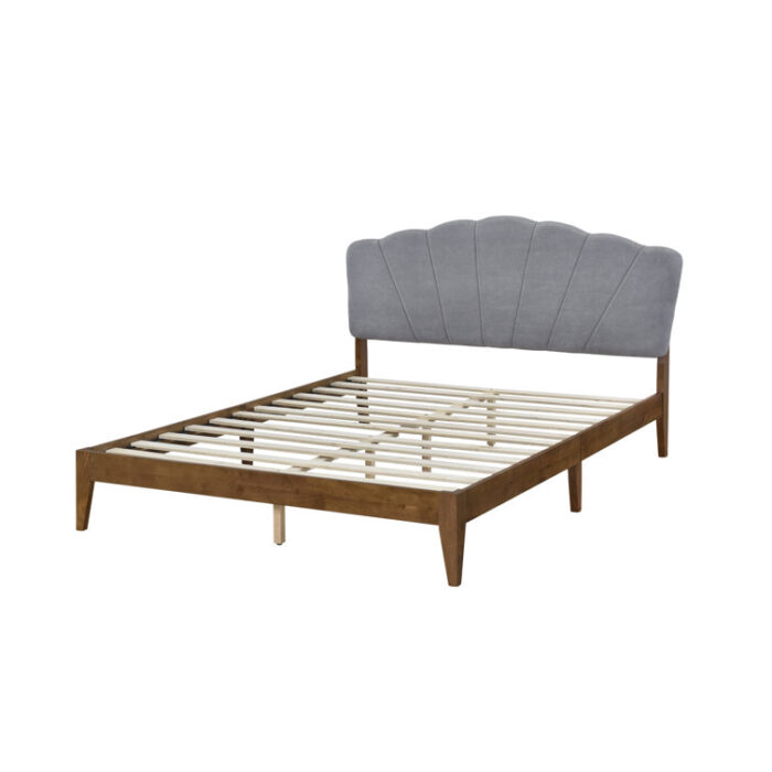 Aria Queen Solid Wood Bed Frame - Chic Decora