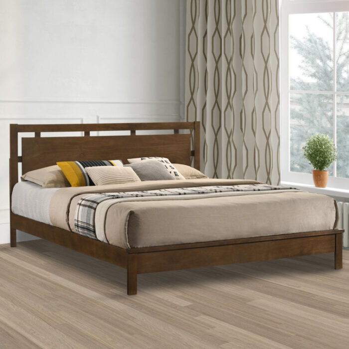 Ariyunna Slat Bed - Chic Decora