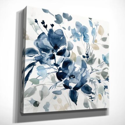 Arleane ” Indigo Garden II “ - Chic Decora