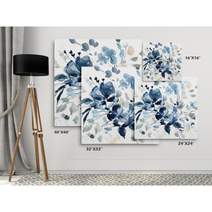 Arleane ” Indigo Garden II “ - Chic Decora