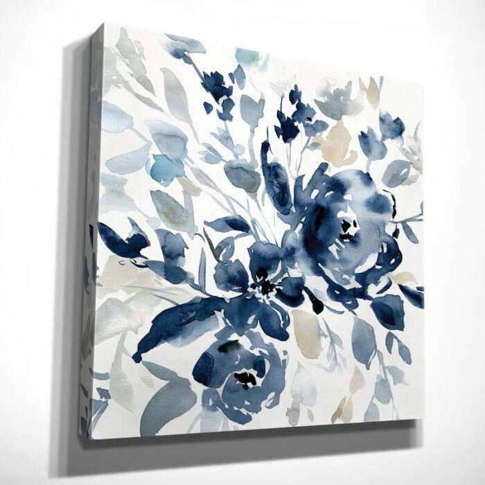 Arlenis ” Indigo Garden I “ - Chic Decora