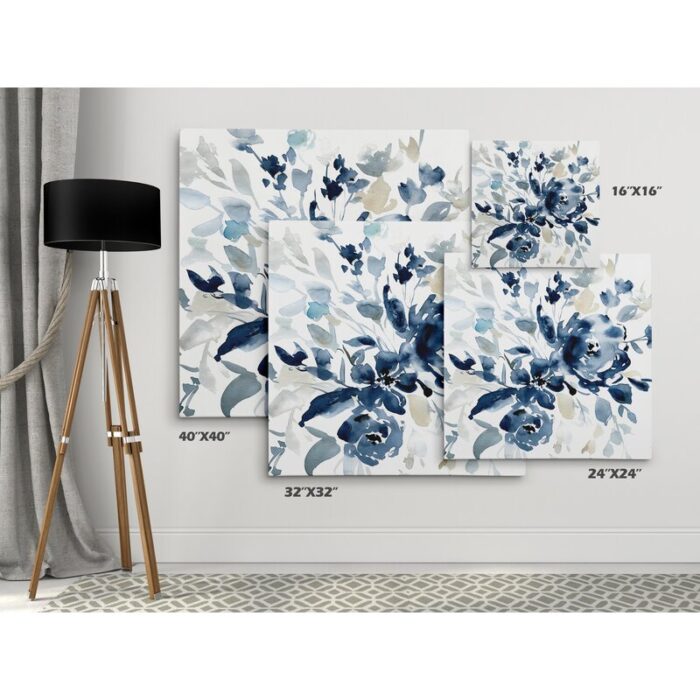 Arlenis ” Indigo Garden I “ - Chic Decora