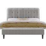 Arlet Upholstered Platform Bed - Chic Decora