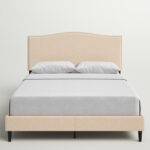 Arne Upholstered Platform Bed - Chic Decora