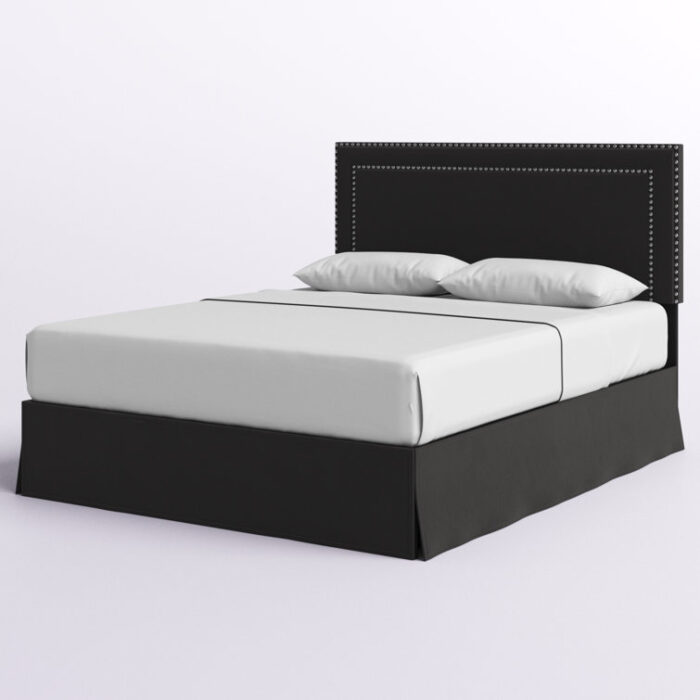 Aroz Upholstered Standard Bed - Chic Decora