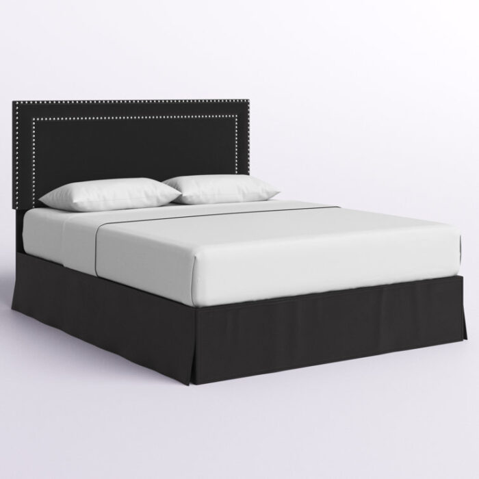 Aroz Upholstered Standard Bed - Chic Decora