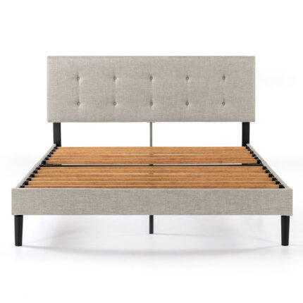 Artiomas Tufted Upholstered Platform Bed - Chic Decora