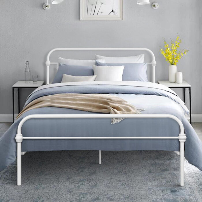 Arva Metal Bed - Chic Decora