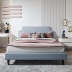 Arvada Upholstered Platform Bed - Chic Decora