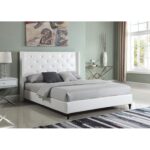 Arviso Upholstered Wingback Bed - Chic Decora