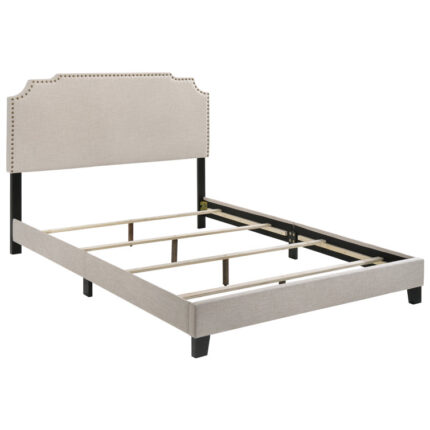 Asauni Upholstered Standard Bed - Chic Decora