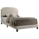 Asauni Upholstered Standard Bed - Chic Decora