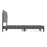 Asenet Upholstered Platform Bed - Chic Decora