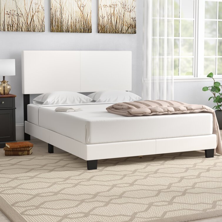 Ashwani Vegan Leather Standard Bed - Chic Decora