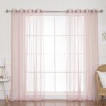 Attell Polyester Sheer Curtain Pair (Set of 2) - Chic Decora